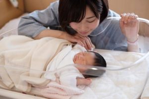 mother and newborn baby