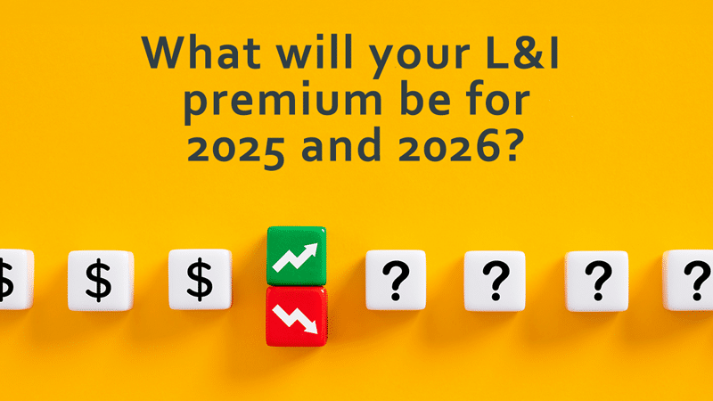 what will your L&I premium be for 2025 and 206?