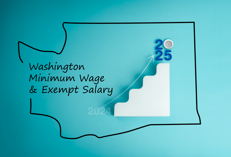 washington minimum wage and exempt salary increase 2024 to 2025